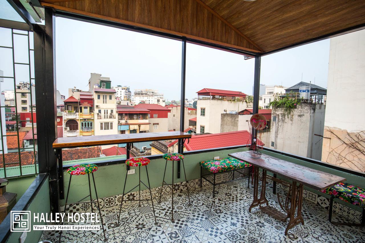 Halley Hostel Hanoi Exteriör bild
