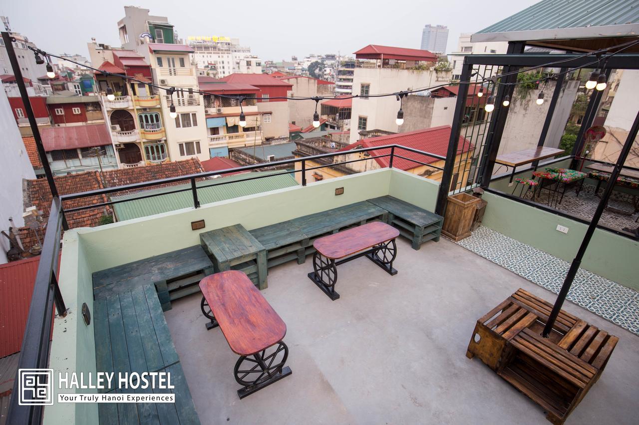 Halley Hostel Hanoi Exteriör bild
