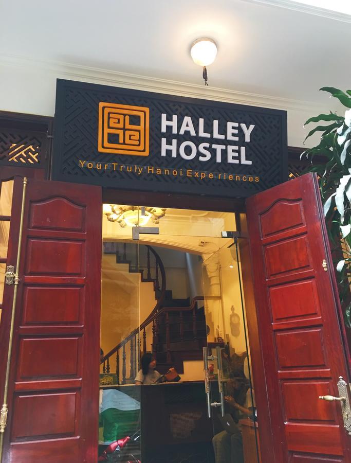 Halley Hostel Hanoi Exteriör bild